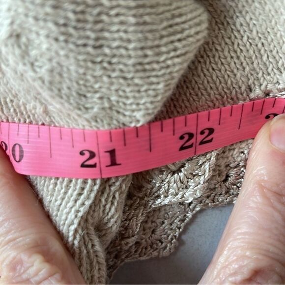 Vintage Cottage Core Knit Pearl Colleens Collectables Embroidered Sweater - Picture 6 of 7